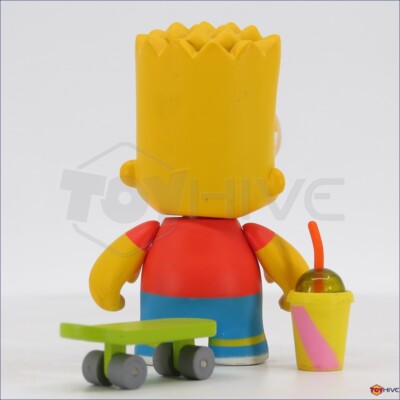 Kidrobot - The Simpsons series 1 - Bart Simpson Skateboard 3-inch