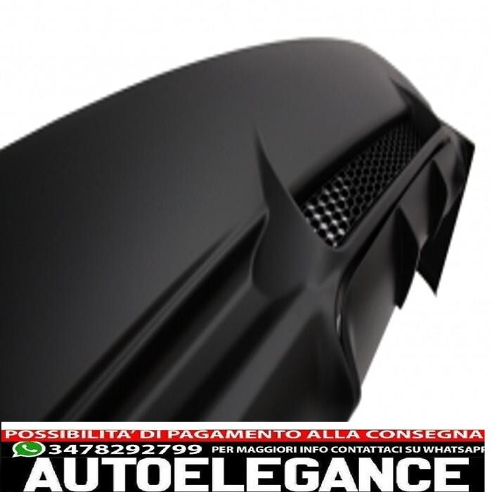 Protezione Paraurti Per BMW Serie 3 F30 2012-2019 - Nero, Materiale ABS - Foto 10