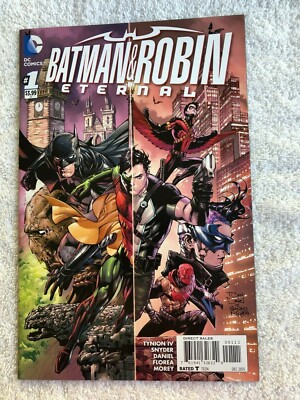 Batman & Robin Eternal #1A (Dec 2015, DC) VF+ 8.5