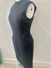 brooks brothers little black dress with ribbon detail sz 10