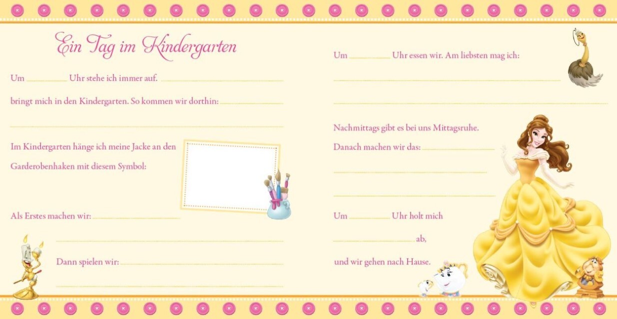 Thumbnail - Disney Prinzessin Kindergartenalbum