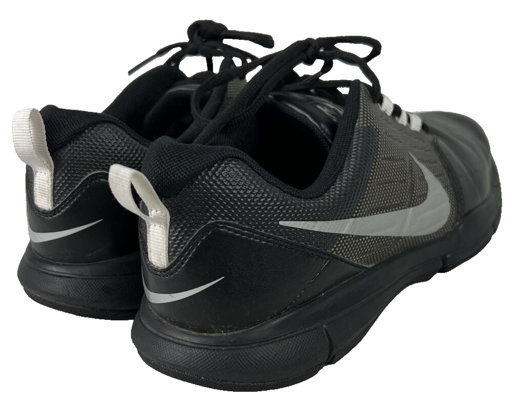 Nike Explorer CTRL Golf Shoes Mens Size 8 Black Leather Spikeless