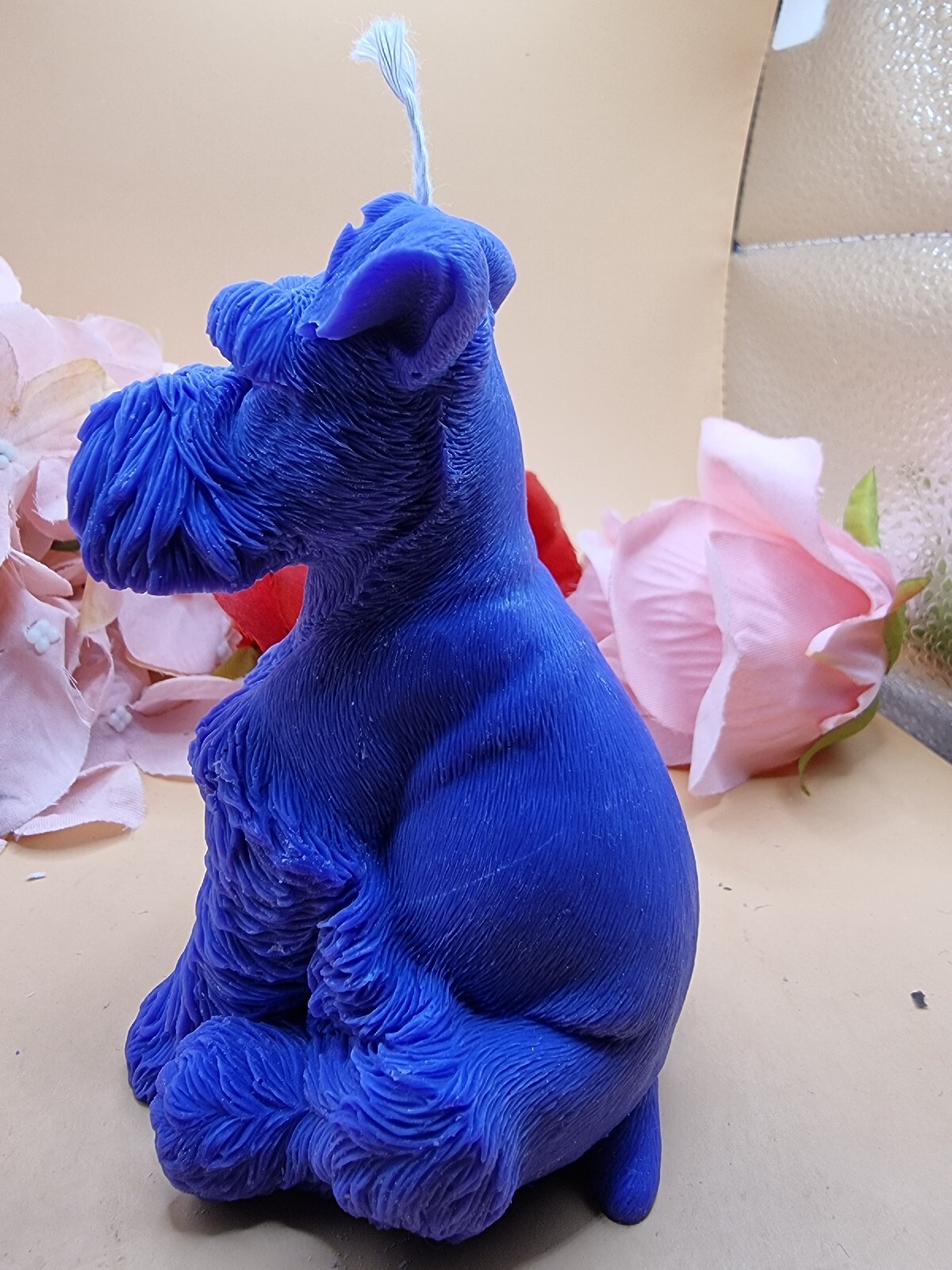 Handmade soy wax dog candle. Gift, home decoration eBay