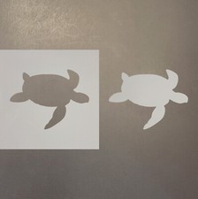 Sea Turtle 1 Plastic Mylar Stencil Airbrush Painting Art Supplies
