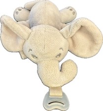 Philips Avent Elephant Plush Pacifier Holder 7" Stuffed Animal Toy