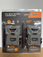 Spypoint Flex-Dark No-Glow Wireless Cellular Game Trail Camera 40MP Twin Pack