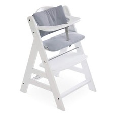 hauck High Chair Pad Deluxe Cushion for Alpha ,Beta  Highchair, Grey Open Box 