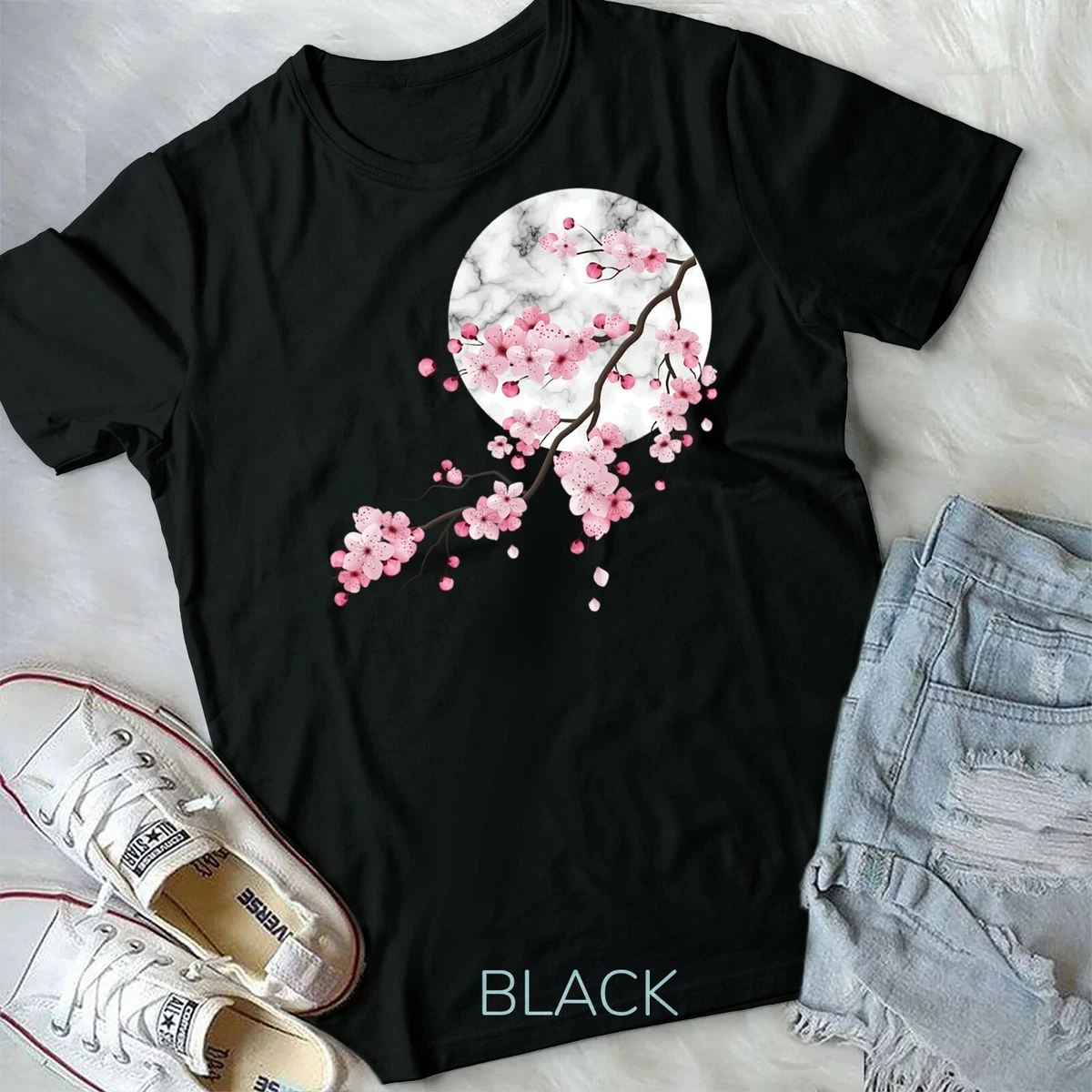 SAKURA CHERRY BLOSSOM JAPAN S FAVORITE FLOWER Unisex Form T shirt
