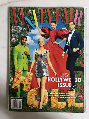  VANITY FAIR  27th Annual HOLLYWOOD ISSUE 2021 ZENDAYA ￼ Michael B Jordan