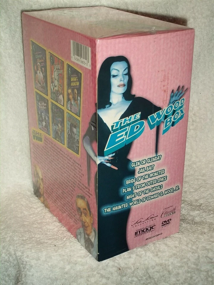 The Ed Wood Box (DVD, 2008, 6-Disc) cult classics 50s B-movies Glen or Glenda - Image 3 of 3
