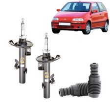 KIT 2 AMMORTIZZATORI ANTERIORI E TAMPONI FIAT PUNTO 1 PRIMA SERIE (176)