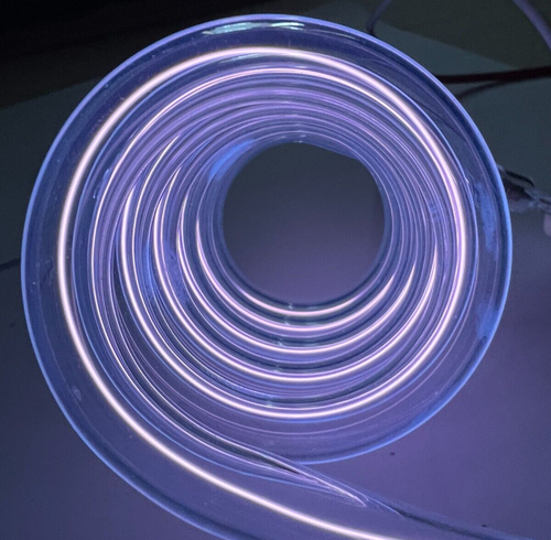 Vintage Xenon tubular spiral arc lamp DPKs 8000M - analog of USA PXA-80 tube NOS - Picture 8 of 22