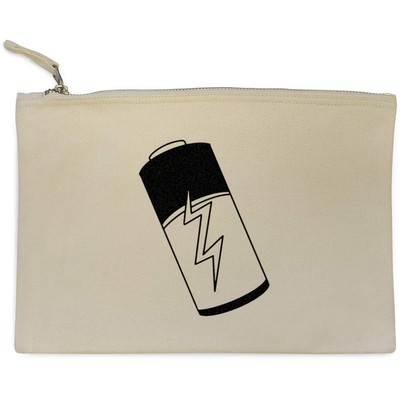 Clutch / Zubehörkoffer aus Canvas ''Single Battery'' (CL00041911)