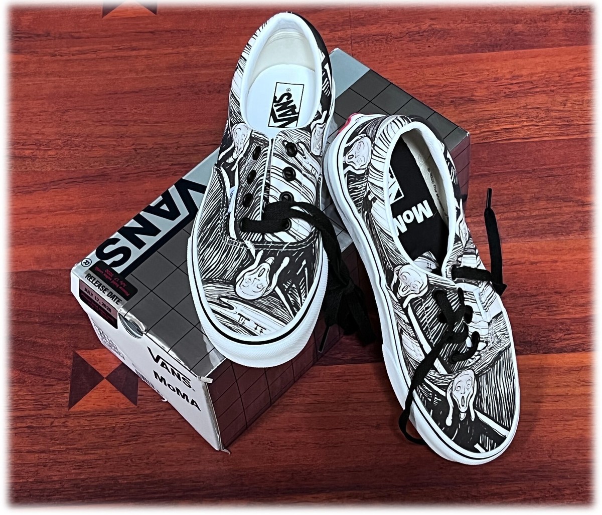 【VANS】MoMA Era Vans MOMA The SCREAM Edvard Munch Era Men's Size 5 - Women's