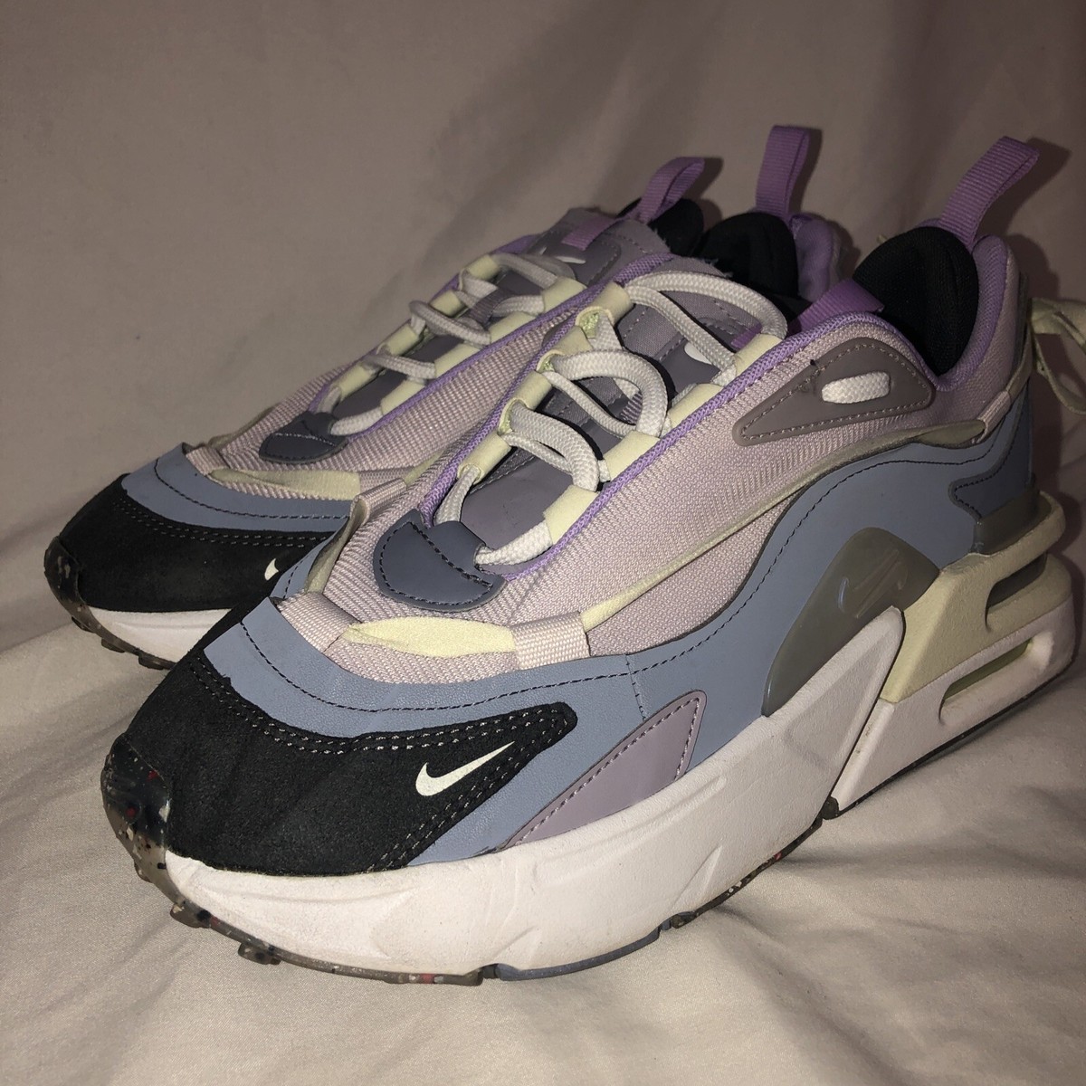 Nike Air Max Furyosa Womens 9.5 Venice Ashen Slate White Shoes