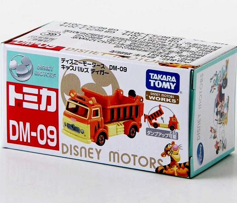TAKARA TOMY TOMICA DISNEY MOTORS DM-09 CASPALS TIGGER NEW