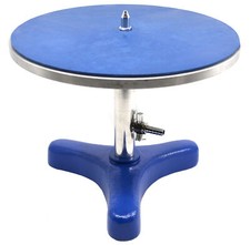 Piastra pompa vuoto 10" su base alluminio, rubinetto di arresto, guarnizione in gomma - guarnizione in gomma