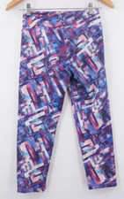 Pantalone Prana Donna Small S Leggings Compressione Conico Allenamento Corsa Capri