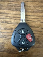 OEM TOYOTA COMBO HEAD KEY REMOTE FOB FCC: HYQ12BBY  "G" CHIP  (3-BUTTON) GOOD!