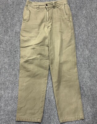Patagonia Jeans Men 31 Khaki Performance Twill Straight Iron Clad