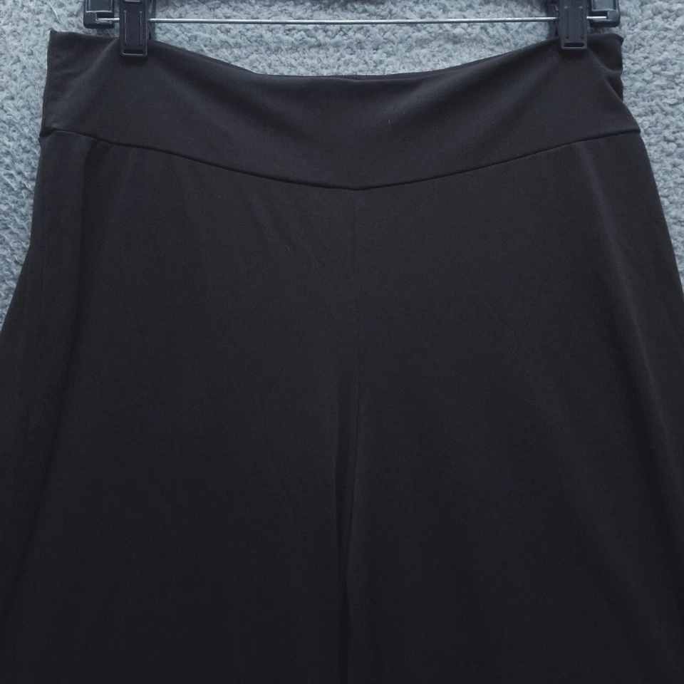 Pantalones capri Pamela McCoy para mujer L de pierna ancha marrón oscuro 33" 20,25" 11,25" Foto 2 de 4