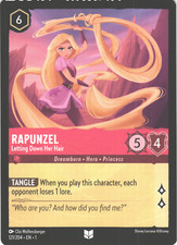 Disney Lorcana The first Chapter Non-Holo Rapunzel 121/204