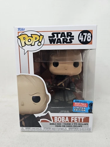 Funko Pop! Star Wars - Boba Fett #478 (2021 Convention Exclusive, Vaulted) Read