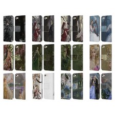NENE THOMAS DEEP FOREST LEATHER BOOK WALLET CASE COVER FOR APPLE iPOD TOUCH MP3