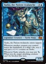 MTG - Taeko, the Patient Avalache - Anime Art - J25 - Magic the Gathering