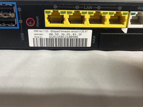Gateway wireless FIOS g1100 hw rev 1.03 - Foto 3 di 4