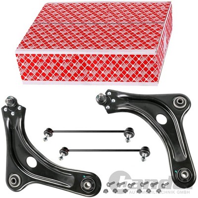 FEBI QUERLENKER+KOPPELSTANGE VORNE passend für CITROEN C3 II DS PEUGEOT 208 2008