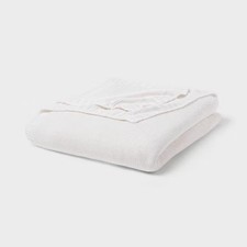 Threshold Sweater Knit Throw Bed Blanket Year-Round