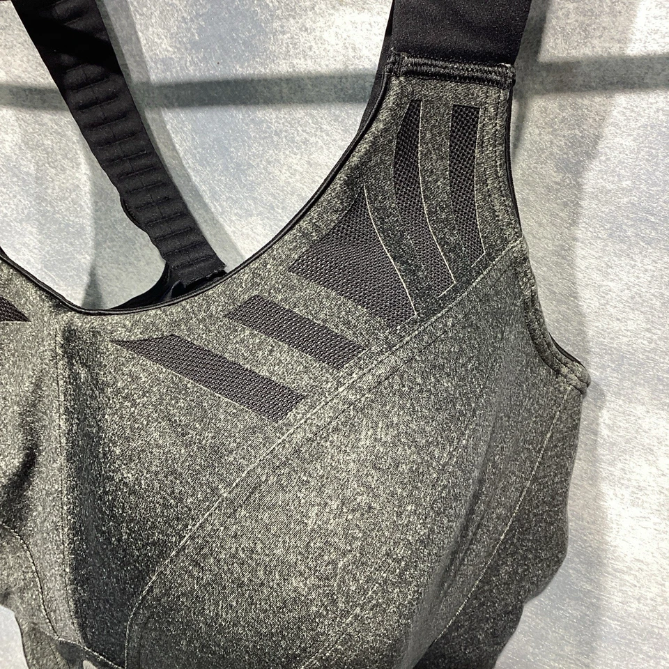 Sujetador LIVI Talla 44DDD Lane Bryant Deportes Correr Negro Gris Super Soporte Foto 3 de 4