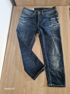 Dondup 3/4 Jeans Gr. M Damen Made In ITALY Denim Hose