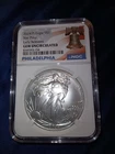 2024-P $1 Silver Eagle with Star Privy Release NGC Gem Uncirculated Early Rele.