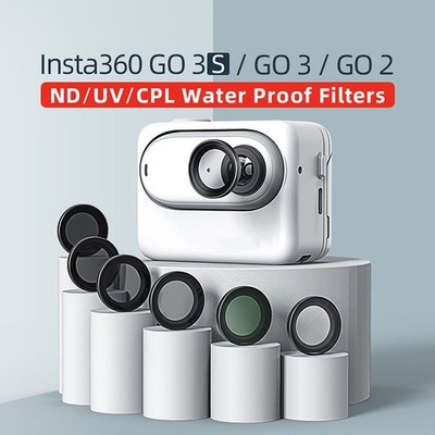 For Insta360 GO 3S Waterproof Filter Protective Goggles Sport Camera Accessories