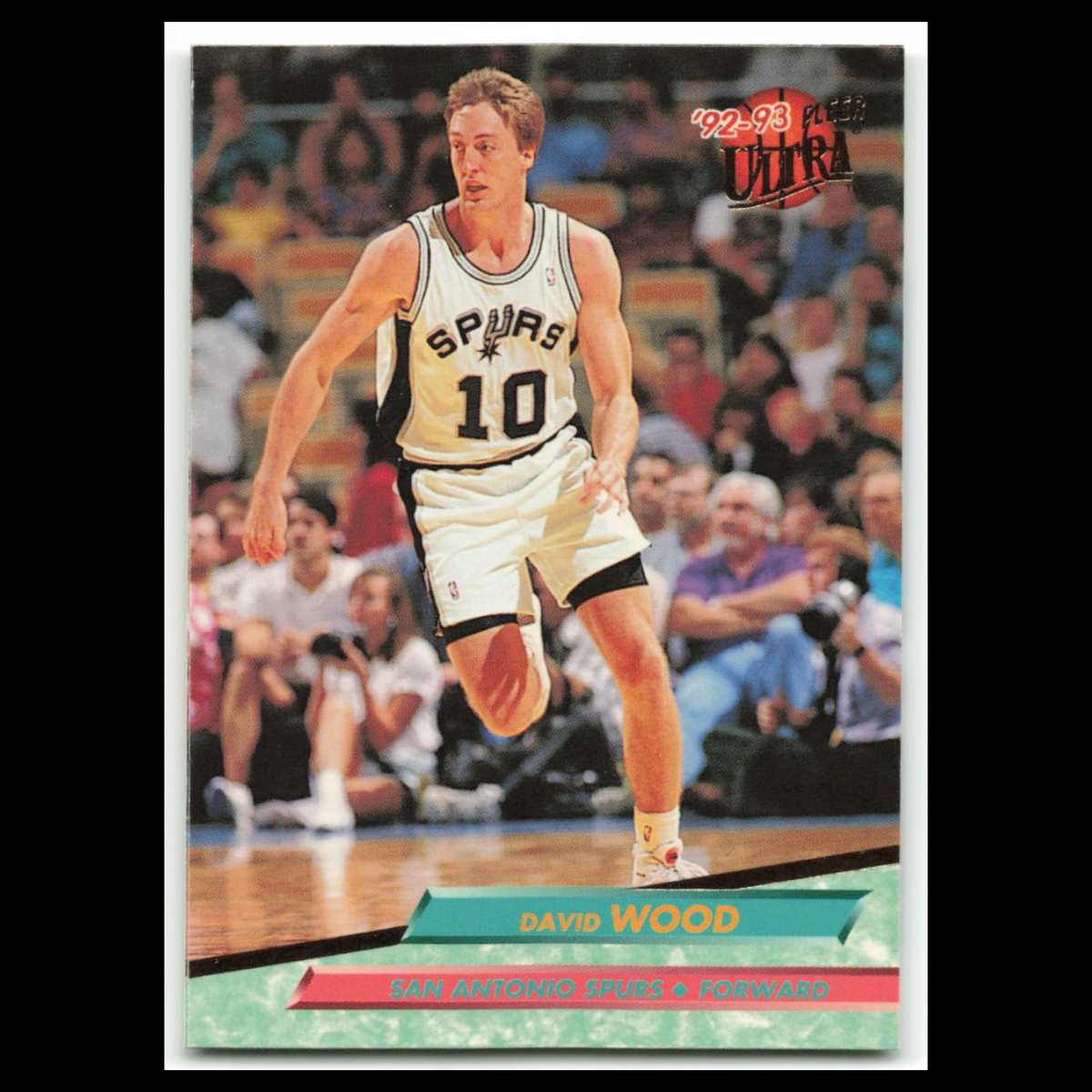 David Wood #359 1992 Fleer Ultra San Antonio Spurs Basketball Card