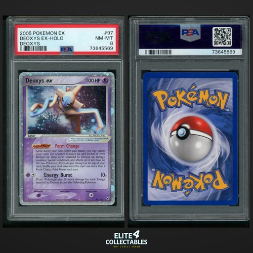 Deoxys  EX 97/107 Holo - PSA 8 (Deoxys)