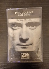 Phil Collins Face Value 1981 Alantic Records Cassette