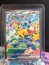 Pokémon TCG Pikachu ex 238/191 Surging Sparks SIR Full Art Holo