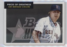 2007 Bowman Heritage Pieces of Greatness Curt Schilling #PG-CS 0q1p