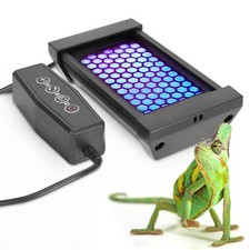 Dimmable LED Reptile UVB Lamp 8000 Hours UVB Duration for Much Longer Lifespa...