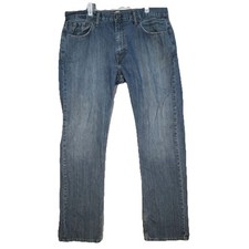 Levi's 559 Men's Jeans 36x34 Blue Denim Relaxed Fit Mid Rise Straight Leg