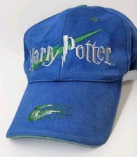 Harry Potter Hogwarts Cap Hat Adult Adjustable Blue 100 Cotton Embroidered