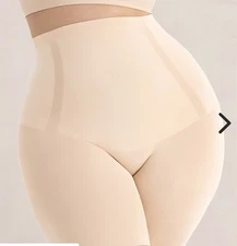 Empetua By Shapermint High Waisted Shaper Short XL Beige Shapewear