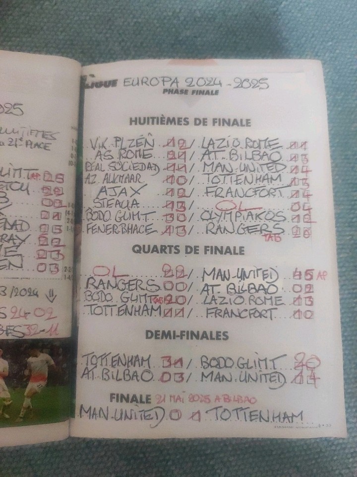 Carnet Du Supporter Football Neuf Bientot La Saison 2025/2026 Carnet Du Supporter Football Neuf Bientot La Saison 2025/2026