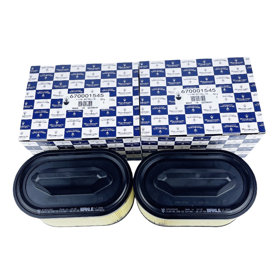 NEW Oil & Air & AC Filters for Maserati V6 Gas Ghibli Quattroporte & Levante