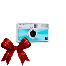 Kodak Ektar H35N 35mm Half Frame Film Camera (Glazed Blue) VINTAGE