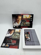 True Lies (Super Nintendo SNES, 1995)  W Manual And Box