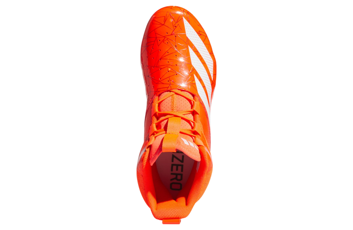 Adidas Adizero Chaos Lineman Football Cleats IF9717 Solar Red